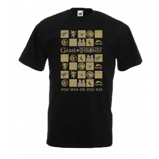 Game Of Thrones You Win Or You Die T-Shirt with print