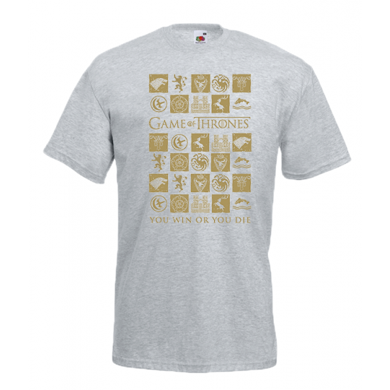 Game Of Thrones You Win Or You Die T-Shirt with print