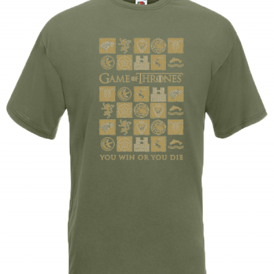 Game Of Thrones You Win Or You Die T-Shirt with print