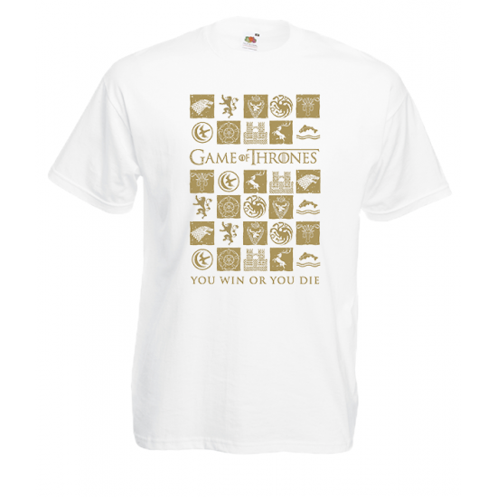 Game Of Thrones You Win Or You Die T-Shirt with print