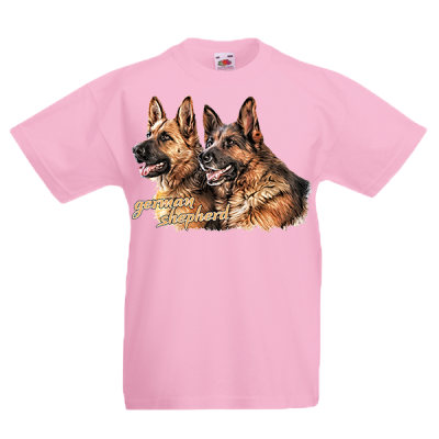 German Shepherd Kids T-shirt με στάμπα 