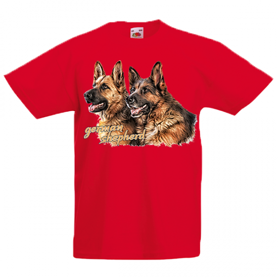 T-Shirt with print German Shepherd-A9080