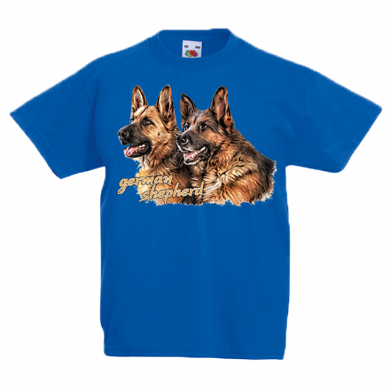 T-Shirt with print German Shepherd-A9080
