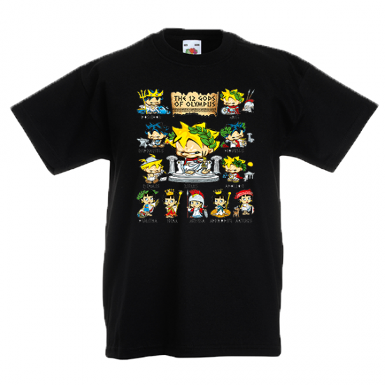 T-Shirt with print Gods Of Olympus-A5096
