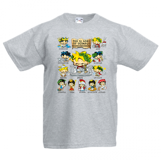 T-Shirt with print Gods Of Olympus-A5096