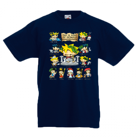T-Shirt with print Gods Of Olympus-A5096