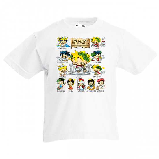 T-Shirt with print Gods Of Olympus-A5096