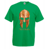 Gold Helmet This is Sparta T-Shirt with print