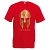Gold Helmet This is Sparta T-Shirt with print
