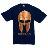 T-shirt με στάμπα Gold Helmet This Is Sparta-331