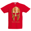 T-Shirt with print Gold Helmet This Is Sparta-331