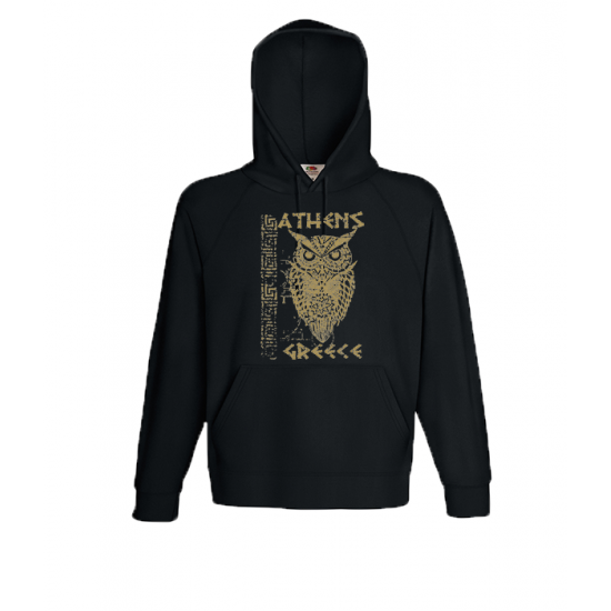 Gold Owl Athens Φούτερ με στάμπα
