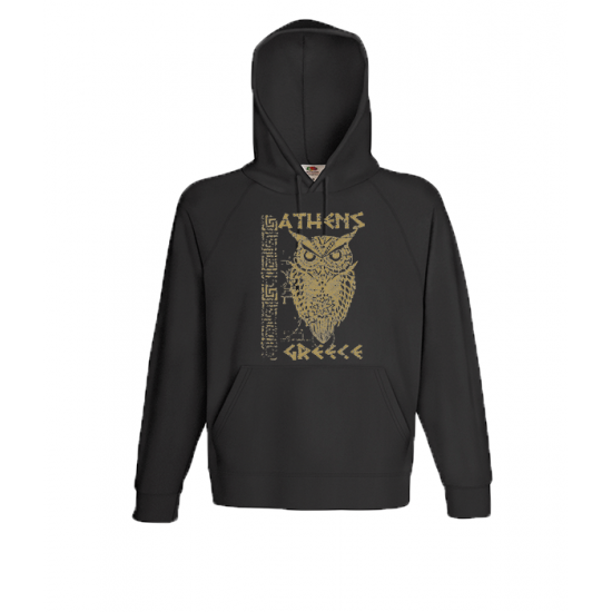 Gold Owl Athens Φούτερ με στάμπα
