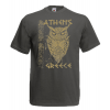 Gold Owl Athens T-Shirt with print