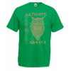 Gold Owl Athens T-Shirt με στάμπα