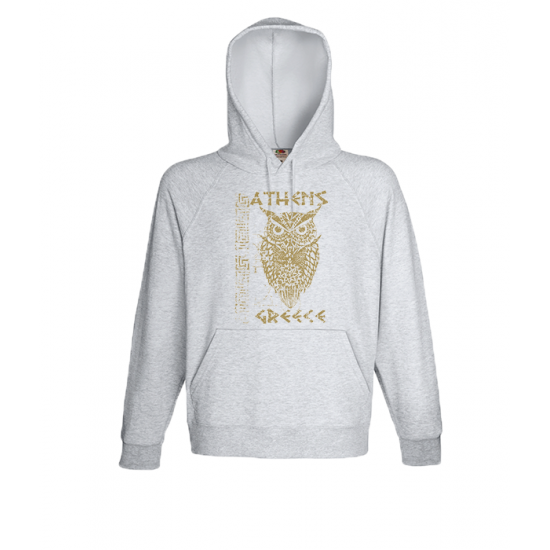 Gold Owl Athens Φούτερ με στάμπα