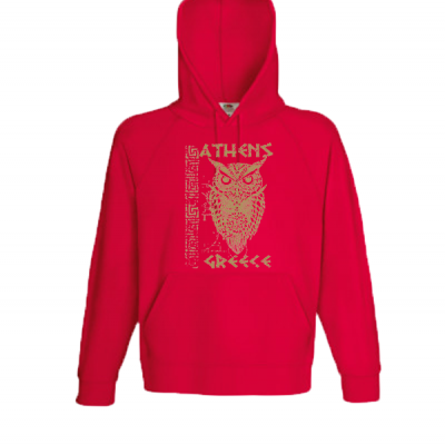 Gold Owl Athens Φούτερ με στάμπα