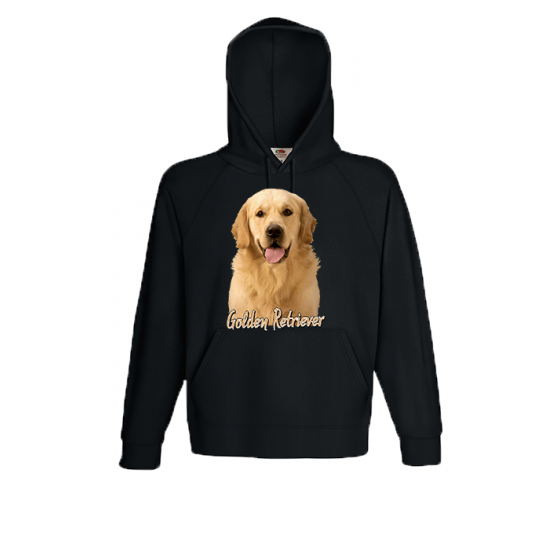 Φούτερ με στάμπα Golden Retriever Dog-A9083
