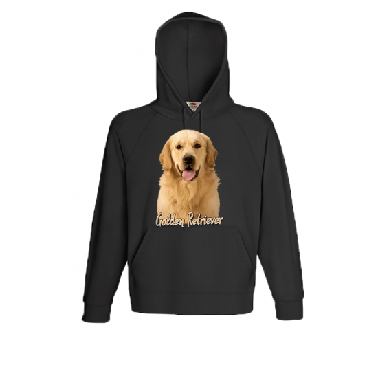 Φούτερ με στάμπα Golden Retriever Dog-A9083