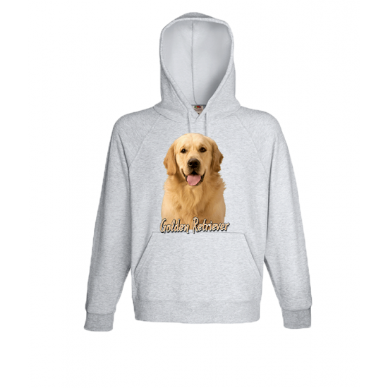 Φούτερ με στάμπα Golden Retriever Dog-A9083