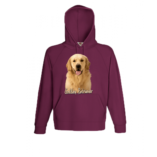 Φούτερ με στάμπα Golden Retriever Dog-A9083