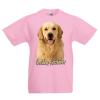 T-Shirt with print Golden Retriever-A9083