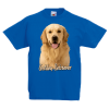 T-Shirt with print Golden Retriever-A9083