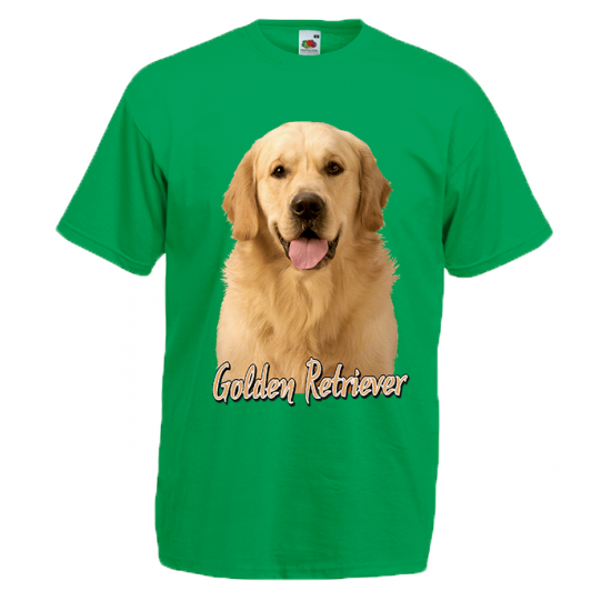 Golden Retriever T-Shirt with print