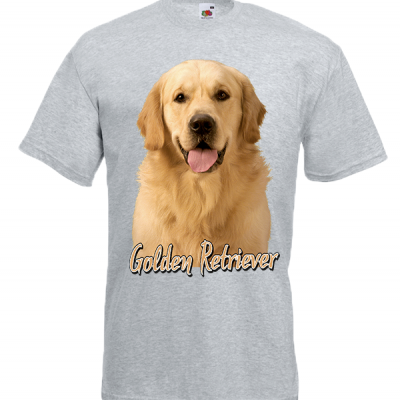 Golden Retriever T-Shirt with print