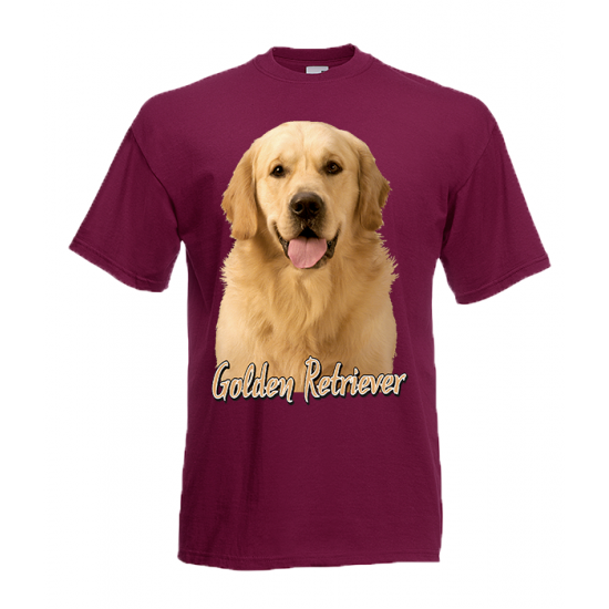 Golden Retriever T-Shirt with print