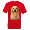 Golden Retriever T-Shirt with print