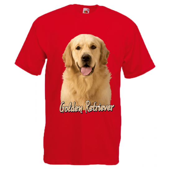 Golden Retriever T-Shirt with print