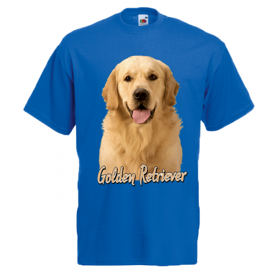 Golden Retriever T-Shirt with print