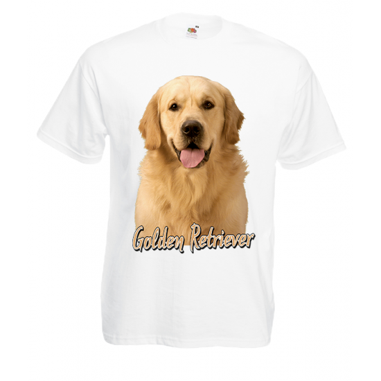 Golden Retriever T-Shirt with print