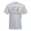 Google Boyfriend T-Shirt with print