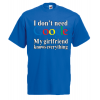 Google Girlfriend T-Shirt με στάμπα