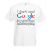 Google Girlfriend T-Shirt με στάμπα