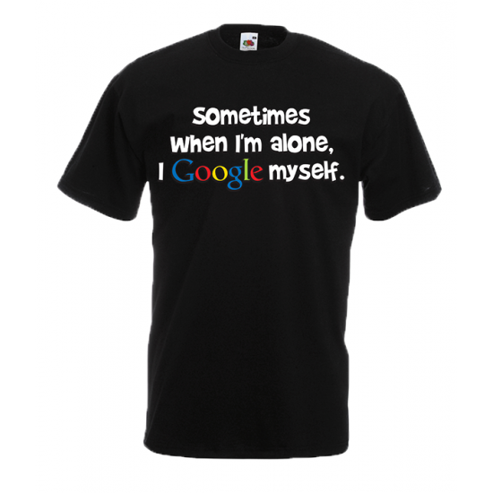 Google Myself T-Shirt with print