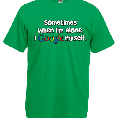 Google Myself T-Shirt with print