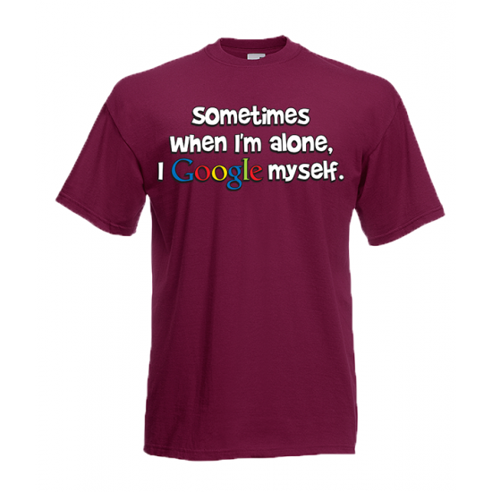 Google Myself T-Shirt with print