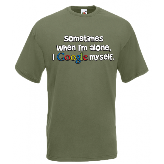 Google Myself T-Shirt with print