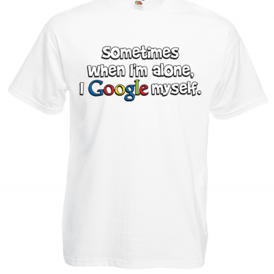 Google Myself T-Shirt with print