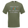 Google Wife T-Shirt with print