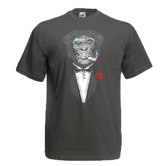 Gorilla Godfather T-Shirt with print