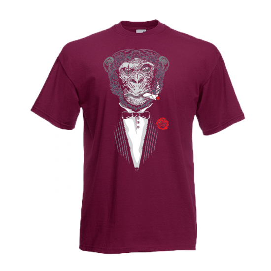 Gorilla Godfather T-Shirt with print