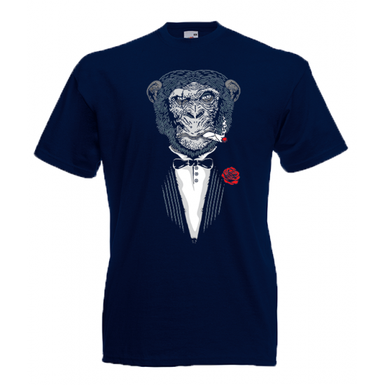 Gorilla Godfather T-Shirt with print