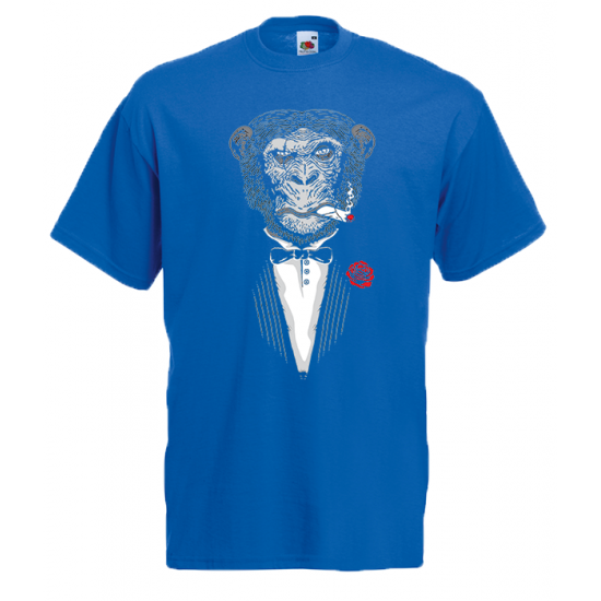 Gorilla Godfather T-Shirt with print