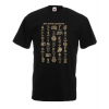 Greek Alphabet Gold T-Shirt with print