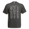 Greek Alphabet T-Shirt with print