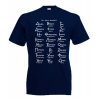 Greek Alphabet T-Shirt with print